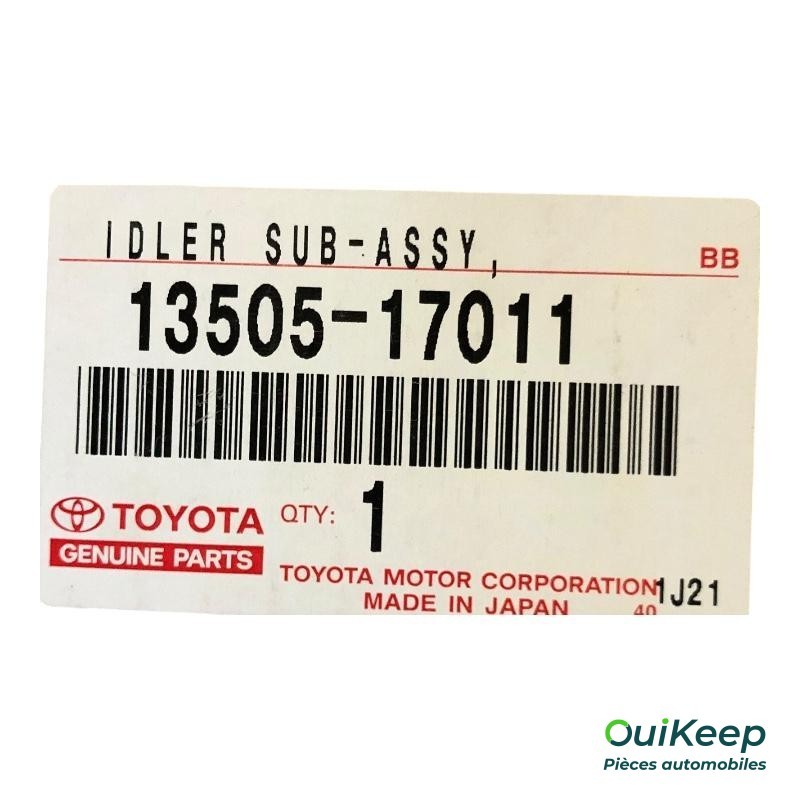 Rolka napinacza paska rozrządu - TOYOTA Land cruiser S-eacute-rie 70 - 1350517011