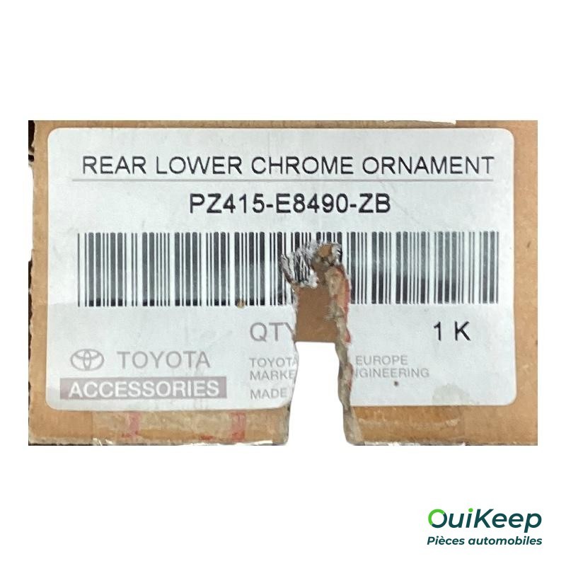Heckverkleidung Chrom - TOYOTA - PZ415E8490ZB