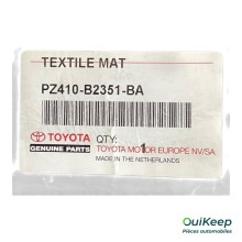 Tapis de sol - TOYOTA Urban Cruiser - PZ410B2351BA