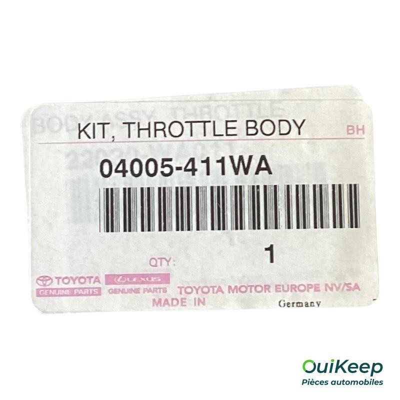 Boitier corps de papillon - TOYOTA - 04005411WA