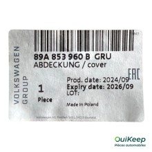 Tapicerka drzwi przednich prawych - AUDI Q4 E-Tron - 89A853960BGRU