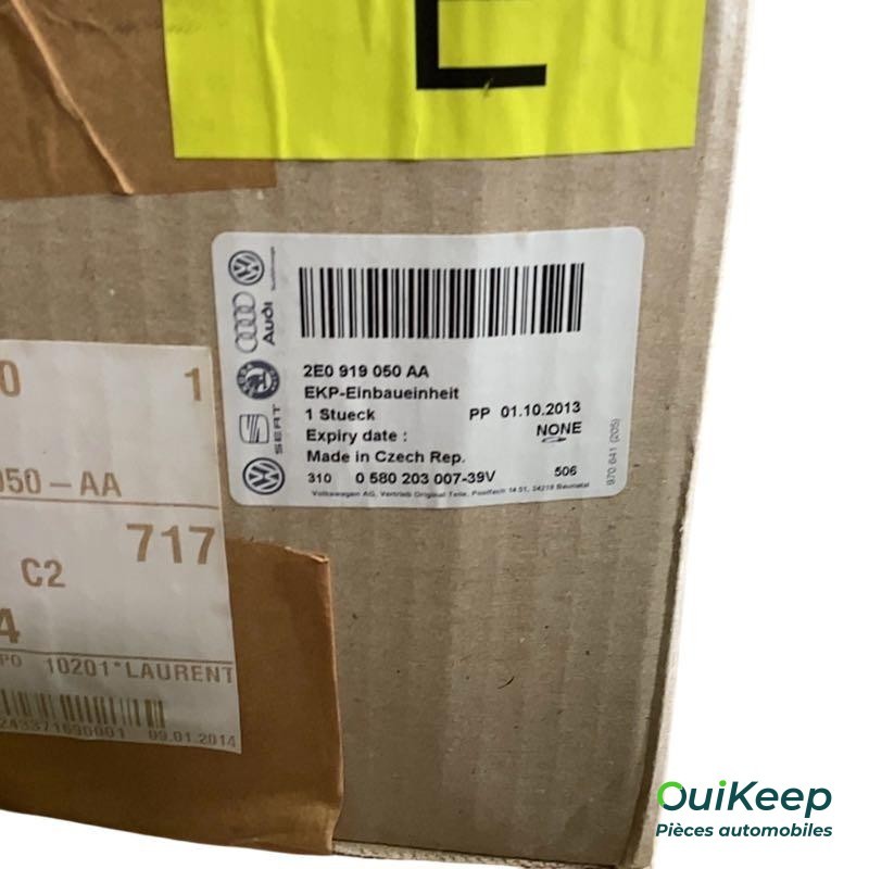 Einheit- d--039-Kraftstoffeinspritzung - VOLKSWAGEN CRAFTER 1- 2E0919050AA