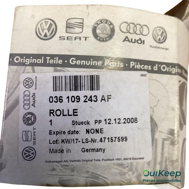 Napinacz paska rozrządu - AUDI A2 - 036109243AF