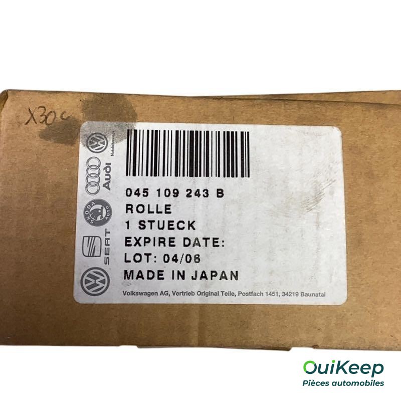 Rolka napinacza paska rozrządu - AUDI A6 2 - 045109243B