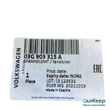 Rolka napinacza paska rozrządu - SEAT Toledo 3 SKODA Octavia 2 - 03G903315A