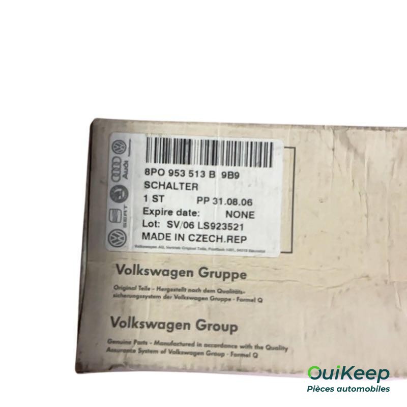 Blinkerschalter - VOLKSWAGEN Golf 5 - 8P0953513B9B9