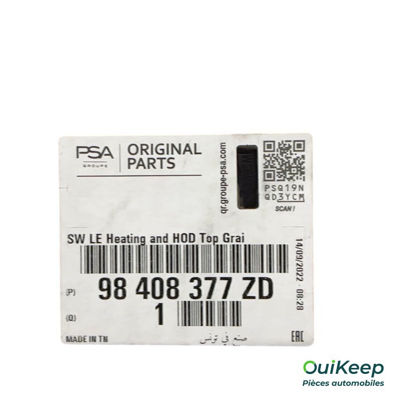 Stuur - CITROEN DS 4 - 98408377ZD