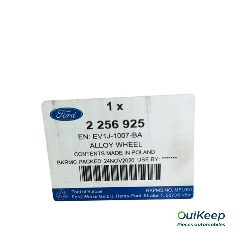 Janteiga de 16 polegadas - FORD Bmax - 2256925