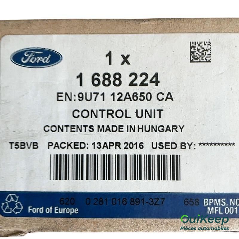 Engine control module - FORD Focus 2 - 1688224