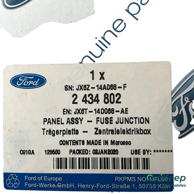 Zekeringen - FORD Focus 4 - 2434802