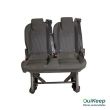 Asiento trasero de 2/3 con tapizado de tela y abatible, tercera fila - FORD Transit Custom