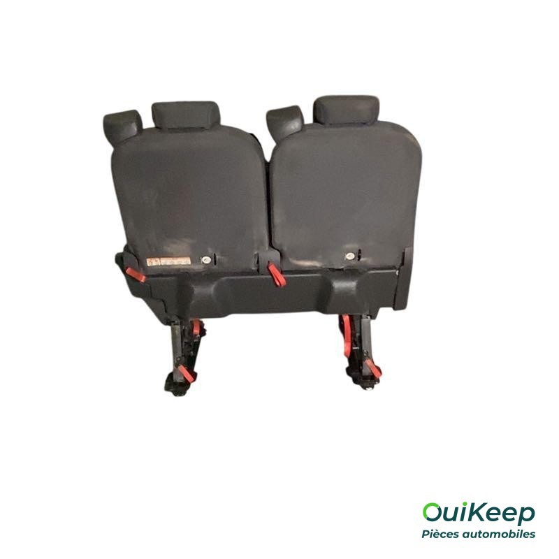 Asiento trasero de 2/3 con tapizado de tela y abatible, tercera fila - FORD Transit Custom