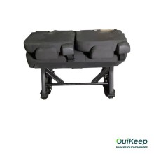 Asiento trasero de 2/3 con tapizado de tela y abatible, tercera fila - FORD Transit Custom