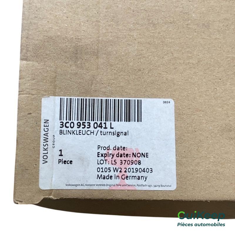 Blinker vorne links - Volkswagen Passat 5 - 3C0953041L