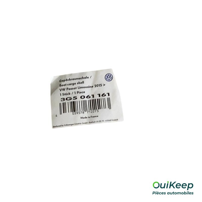 Tapis de coffre - VOLKSWAGEN Golf 3 - 3G5061161