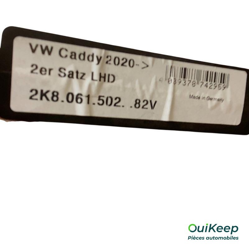 Tapis de sol avant - VOLKSWAGEN Caddy 5 - 2K806150282V