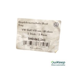 Kofferraumauskleidung - VOLKSWAGEN GOLF 8 - 5H0061161