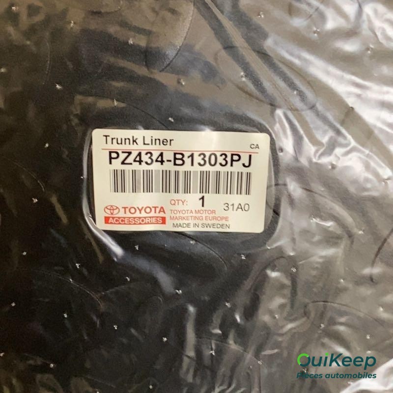 Tapis de coffre - TOYOTA Yaris - PZ434B1303PJ