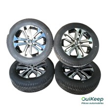 Juego de 4 ruedas completas sobre llantas 18X7J 225 60 R18 - TOYOTA RAV 4 - PW45742001