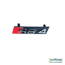 Logo Emblem Frontkühlergrill RS4 - AUDI A4 RS4 - 8K0853736D