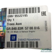 Cambio manuale - OPEL Mokka A - 95522195