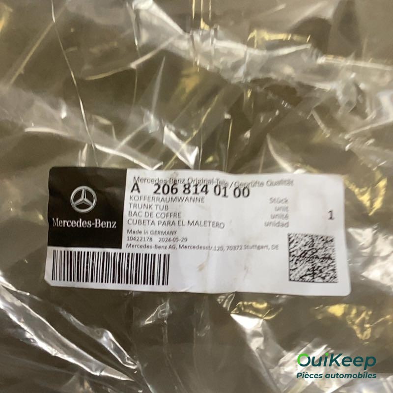 Tapis de coffre - MERCEDES Classe C - A2068140100
