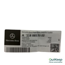 Moldura parachoques trasero - MERCEDES CLA118 - A1188852002