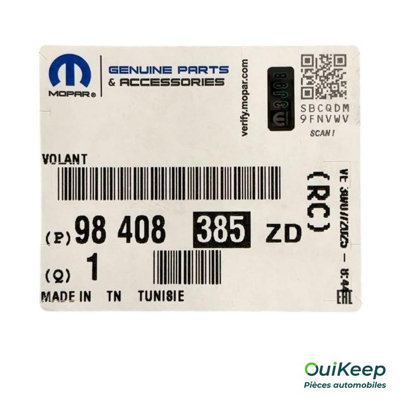 Stuur - DS4 - 98408385ZD