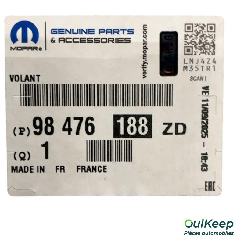 Volante - OPEL Astra - 98476188ZD