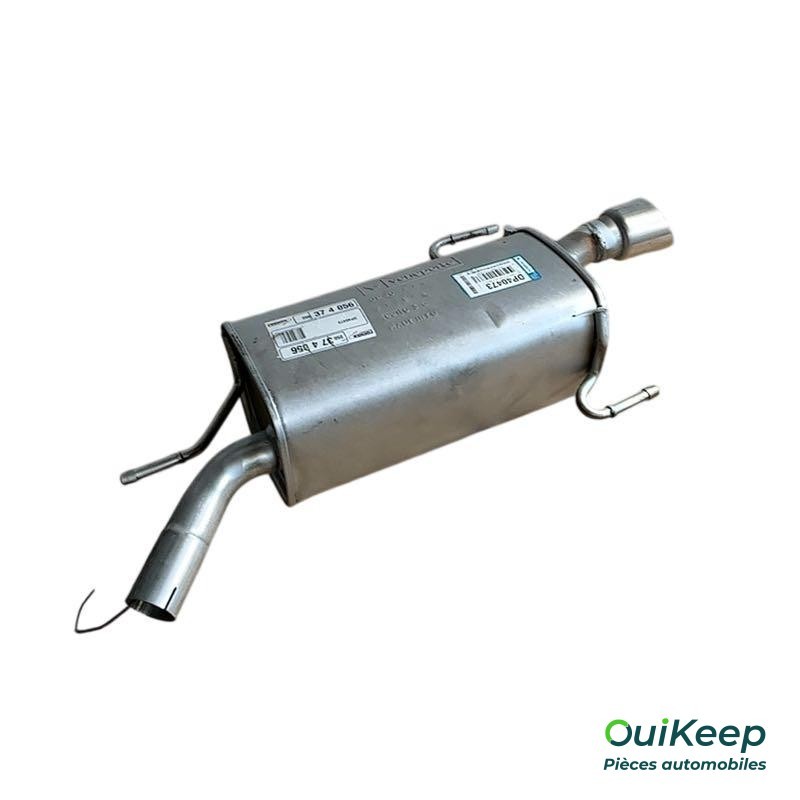 Auspuff hinten - OPEL Corsa C - OP40473