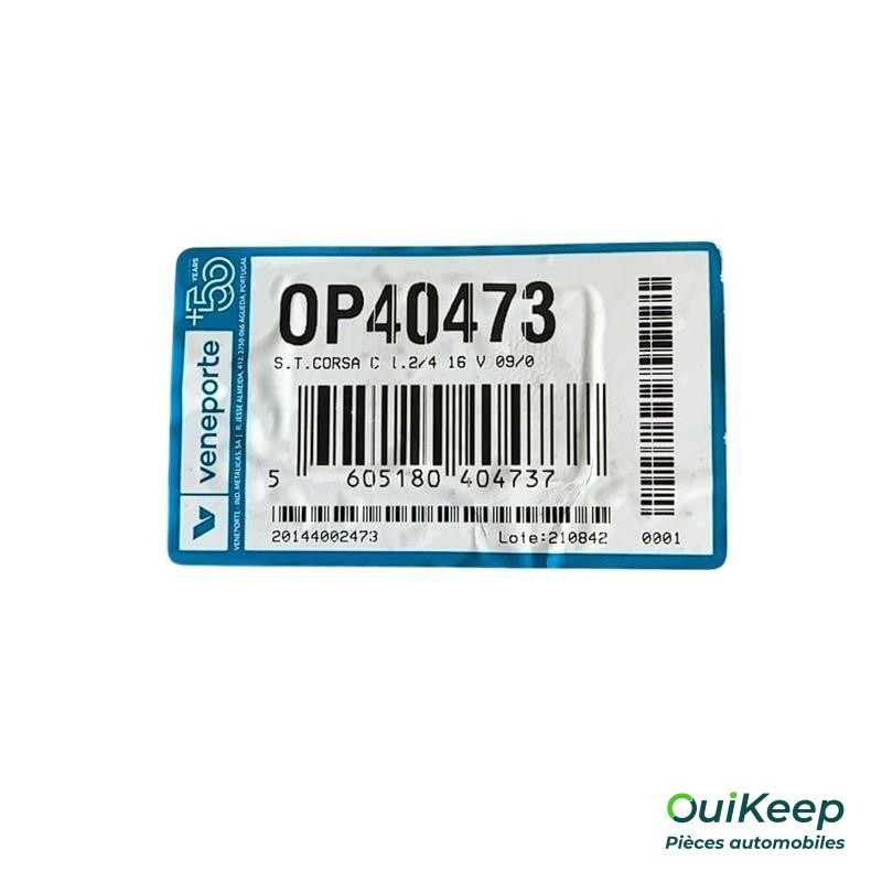 Auspuff hinten - OPEL Corsa C - OP40473