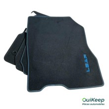 Kit Tapis de sol surpiqures bleues - NISSAN Leaf Ze1 - KE7455S00B