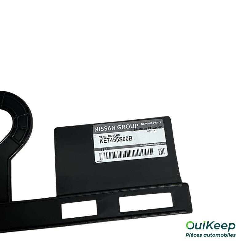 Kit Tapis de sol surpiqures bleues - NISSAN Leaf Ze1 - KE7455S00B