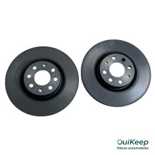 Disco de freno delantero - OPEL Corsa D - 93188918