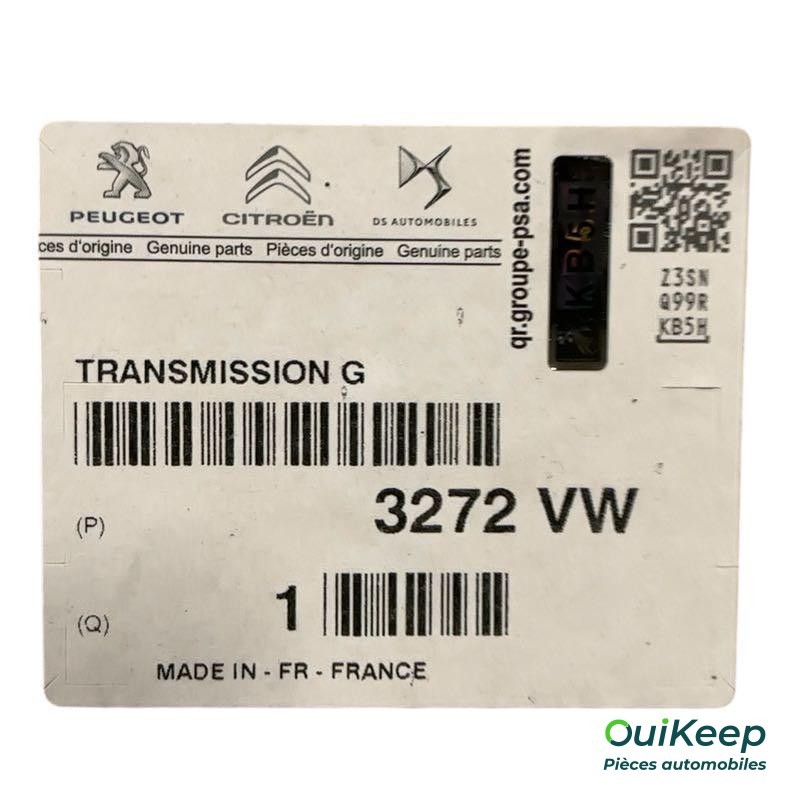 Kardanwelle Getriebe vorne links - CITROEN C3 - 3272VW
