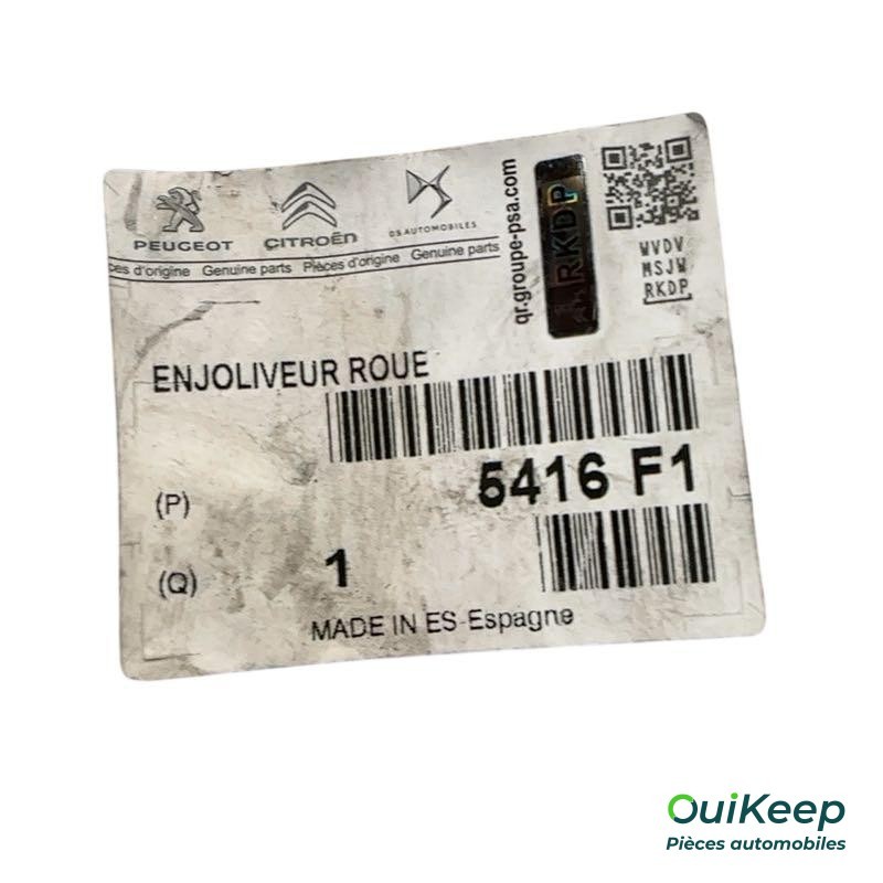 Jantes de 15 polegadas - CITROEN C8 Xantia 2 - 5416F1