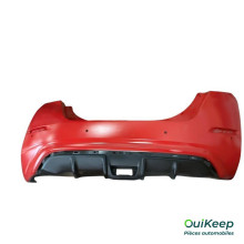 Parachoques trasero rojo - NISSAN Leaf 2 - 850225SHAC