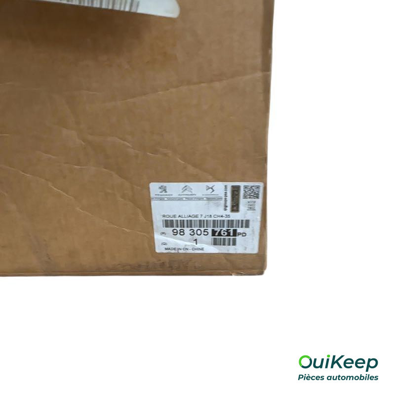 Jante de 18 polegadas 7Jx18 - DS3 Crossback - 98305761PD