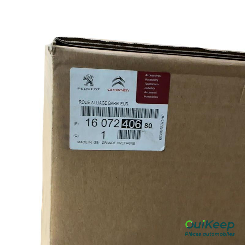 Jante de 15 polegadas 6jx15 - CITROEN C3 - 1607240680