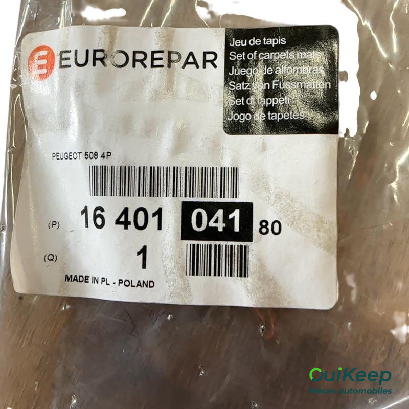 Tapis EUROREPAR - PEUGEOT 508 - 1640104180