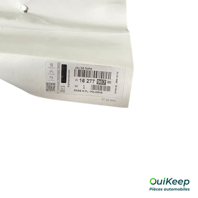 Tapis de sol en velours - CITROEN Berlingo 3 - 1627798780