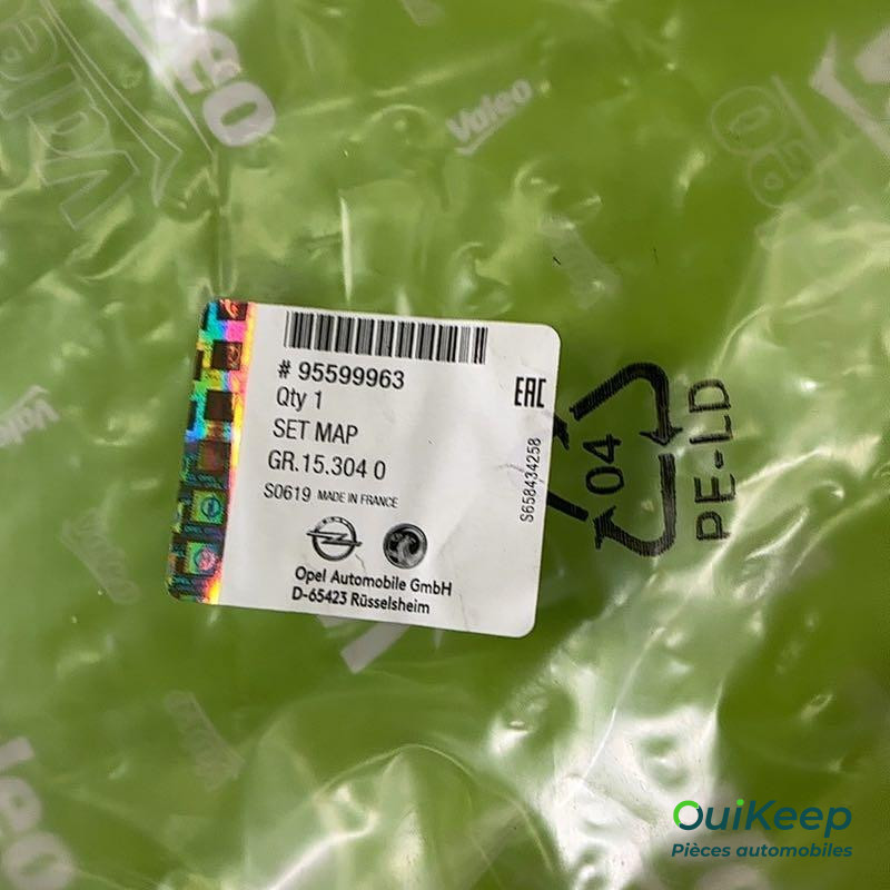 Tapis de sol - OPEL Combo - 95599963