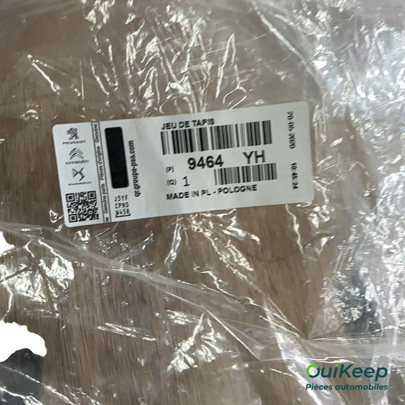 Tapis de sol - CITROEN Berlingo 2 - 9464YH