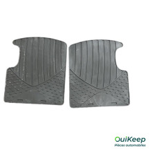 Alfombrillas traseras de goma - OPEL Corsa E - 39143395