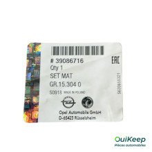 Tapis de sol - OPEL Vivaro B - 39086716