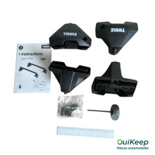THULE Kit de barras de techo de aluminio - TOYOTA Yaris - 711120