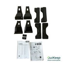 THULE Kit de barras de techo de aluminio - TOYOTA Yaris - 711120
