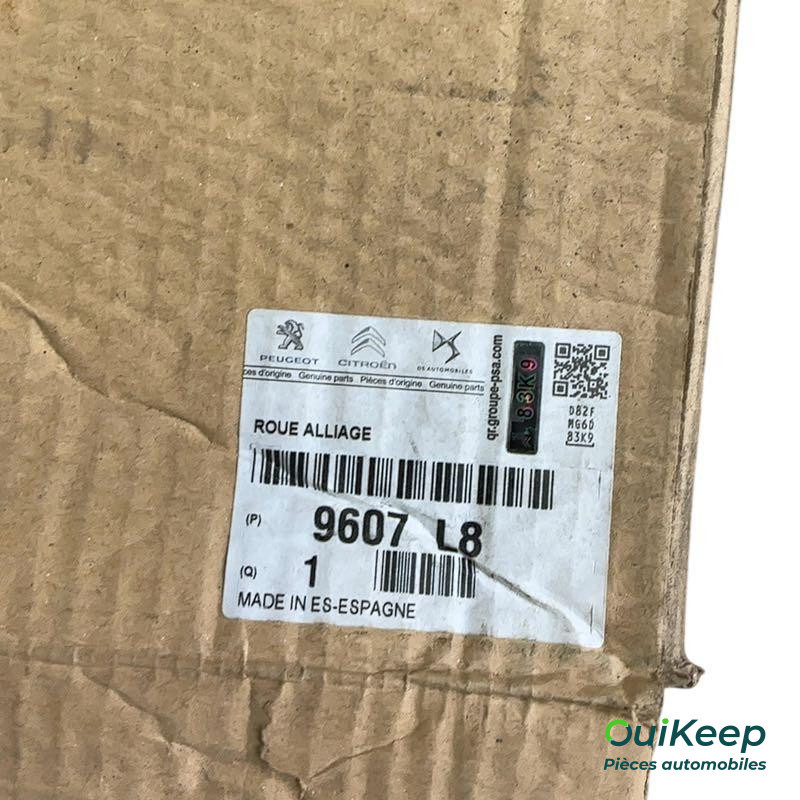Roda de 15 polegadas 6Jx15 COTYA - PEUGEOT 206 - 9607L8