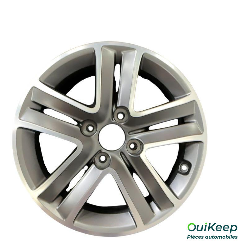 Roda de 15 polegadas 6jx15 Argon - PEUGEOT 208 - 9607X2
