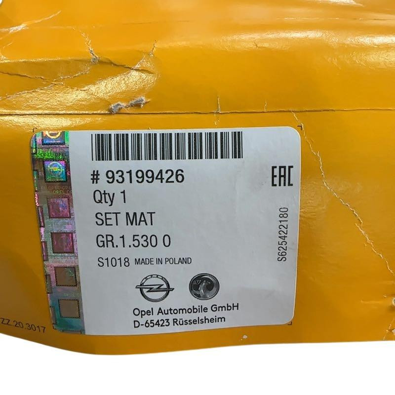 Tapis de sol - OPEL Corsa D - 93199426